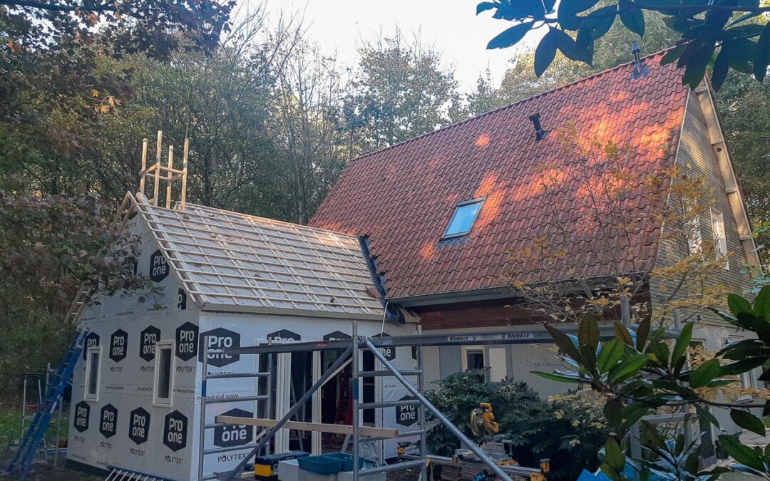 Aanbouw woning